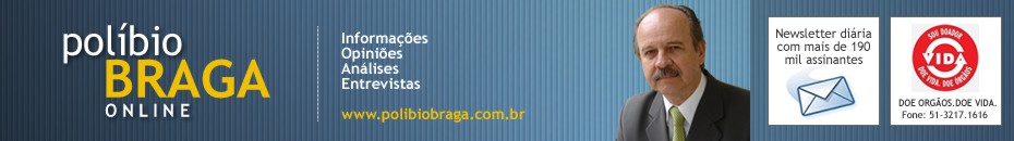 Jornalista Polibio Braga
